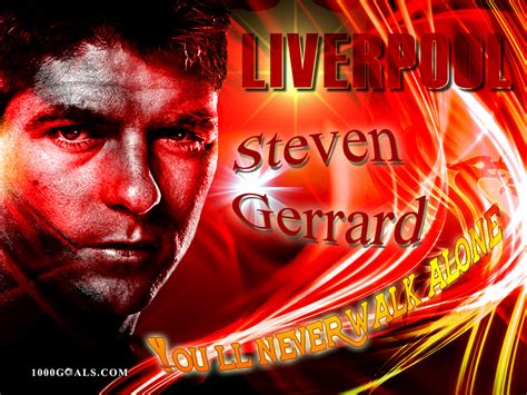 Liverpool captain steven gerrard will leave the club when his contract expires at the end of the season. Steven Gerrard wallpaper | 1000 Goals