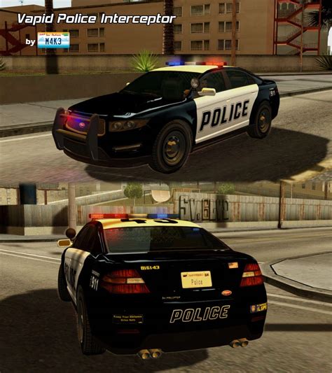 Vapid Police Interceptor GTA SA