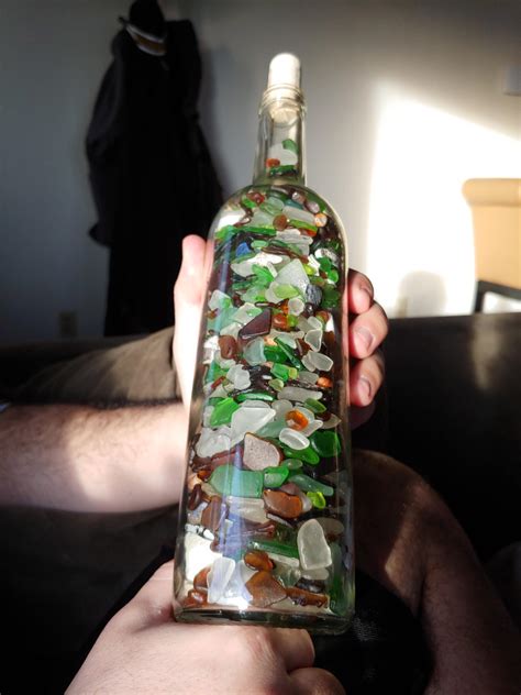 2 Years Of Collecting Sea Glass What Do You Do With Your Collection R Seaglass