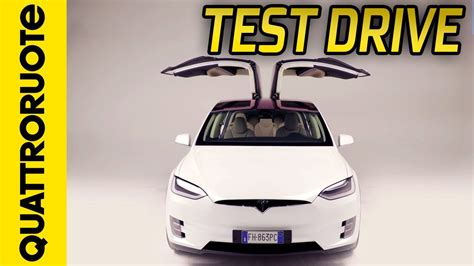 Tesla Model X Prova Su Strada Quattroruote Youtube