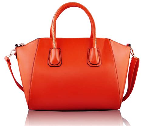 Wholesale Bags :: LS0060 - Orange Satchel Handbag - Ladies handbags, clutch bags and fashion ...