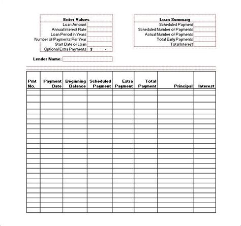 Jul 13, 2021 · sample amortization table. Amortization Schedule Template - 13+ Free Word, Excel, PDF Format Download! | Free & Premium ...