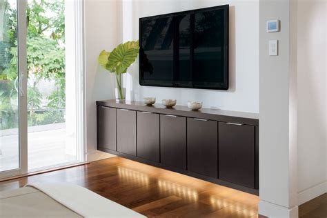 Modern Tv Media Cabinet Wood Tv Stand, Media Console With 4 Open