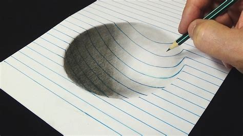 Как рисовать картинки 3d карандашом для начинающих