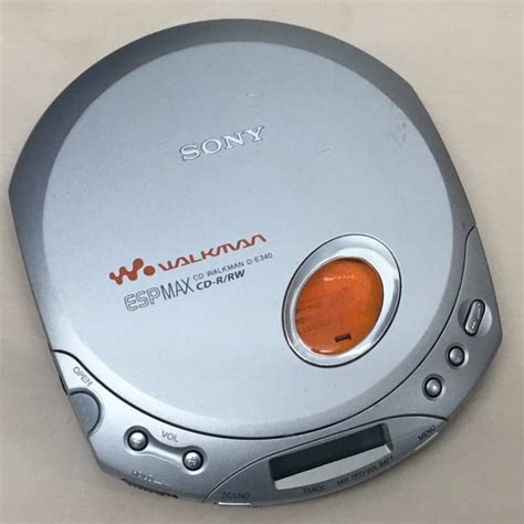 Sony D E340 Cd Walkman Discman Portable Personal Music Cd Rrw Player