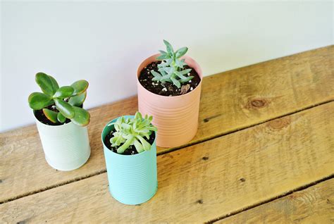 Easy Diy Tin Can Planters