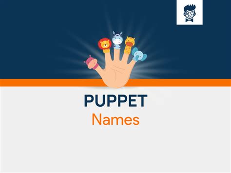 Puppet Names 630 Catchy And Cool Names Brandboy