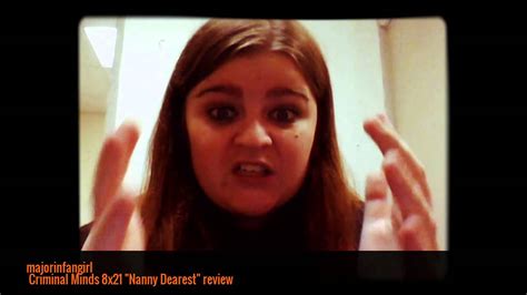 Criminal Minds 8x21 Nanny Dearest Review Youtube