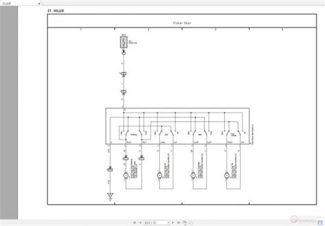 Toyota Hilux 2016 2019 Electrical Wiring Diagram