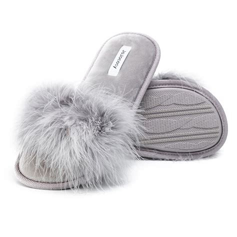 extreme plush lady s sexy slip on comfortable open toe slippers jojocosy