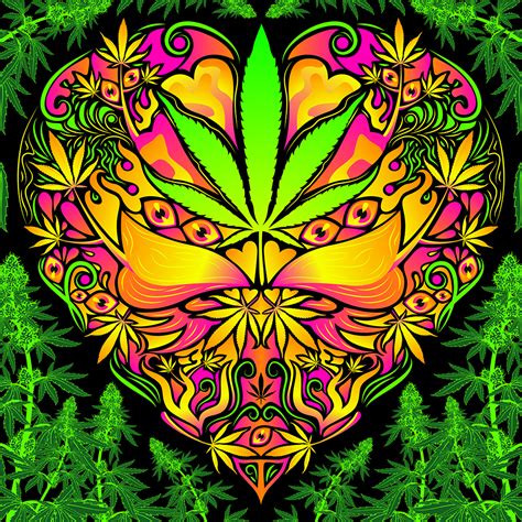 Cannabis Love On Behance