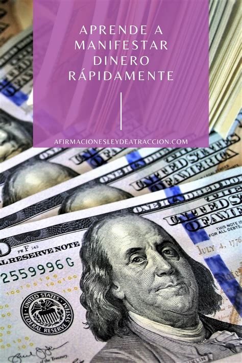 Manifestar Dinero RÁpidamente Ley De Atracción Dinero Dinero Rápido Ley De Atraccion