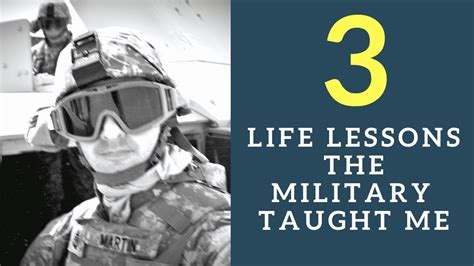 3 Life Lessons I Learned In The Military Youtube