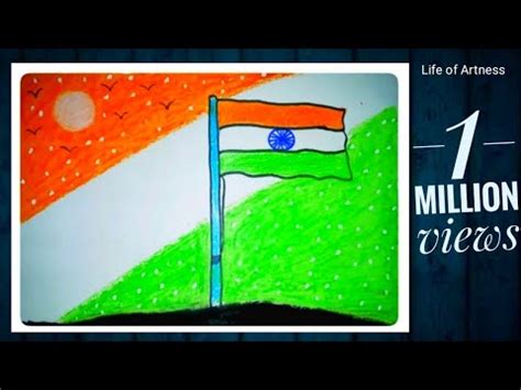 How to draw republic day drawing easy!! Republic day ... Another independence day drawing video: