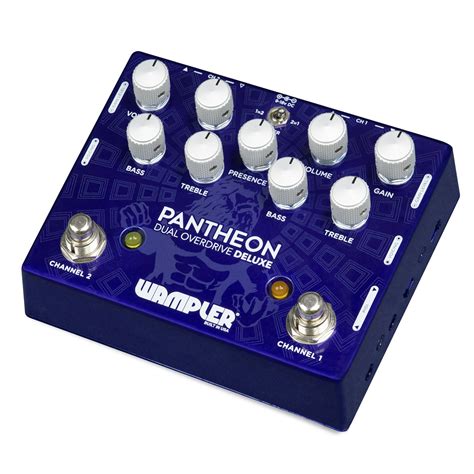 Wampler Dual Pantheon Deluxe Overdrive Pedal Andertons Music Co