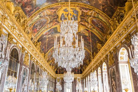 Hall Of Mirrors In The Palace Versailles