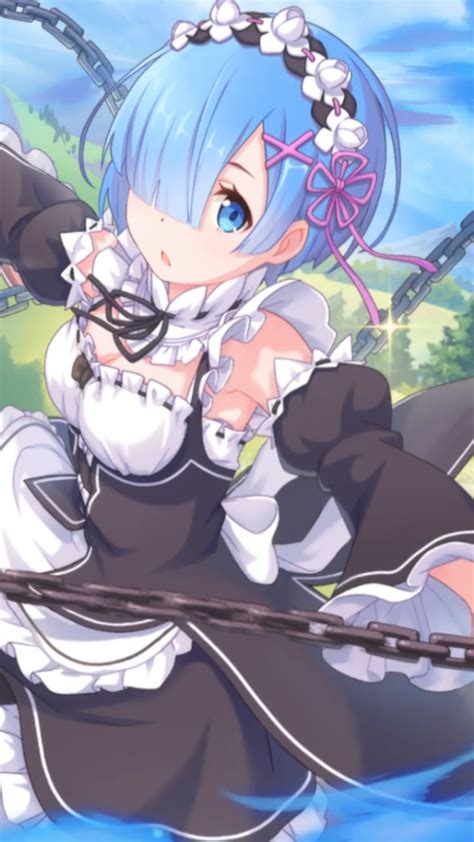 Rem Wallpaper Rezero Live Wallpaper Animecat Animeoutfits Animeprincess Animeschool