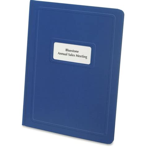 Oxford Oxf58602 Premium Window Report Covers 25 Box Blue