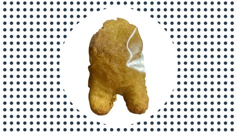 A McDonald S BTS Meal Chicken McNugget Shaped Like An Among Us
