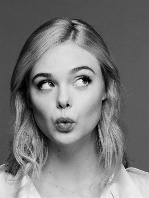 Elle Fanning Face Photography Expressions Photography Portrait