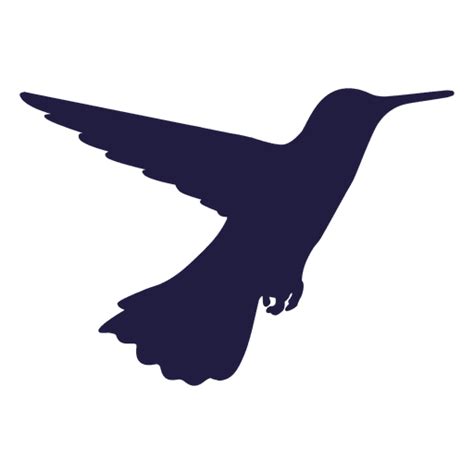 Hummingbird Silhouette Beak Silhouette Png Download 512512 Free