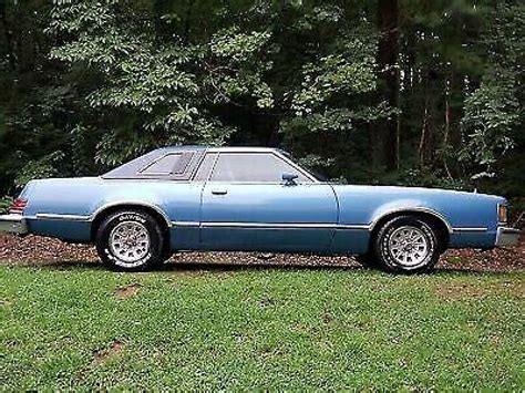 1979 Mercury Cougar Blue Rwd Automatic Xr7