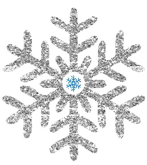 Silver Snowflake Png Png Image Collection
