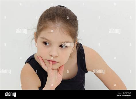 Beautiful Teen Girl Close Up Portrait Stock Photo Alamy