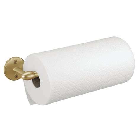 Orbinni Wall Mount Paper Towel Holder Pearl Gold