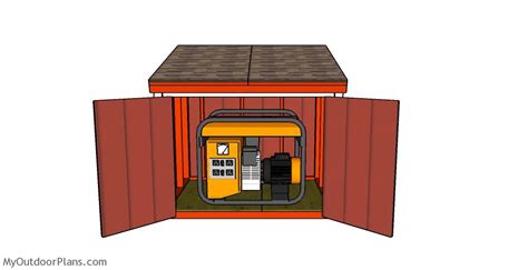 Portable Generator Enclosure Plans Myoutdoorplans