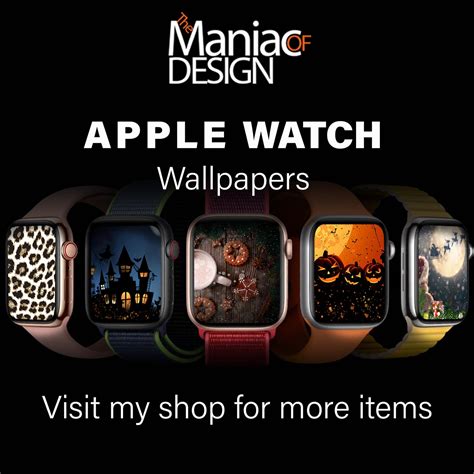 Apple Watch Wallpaper Glowing Wallpaper Apple Watch Face Shiny Etsy