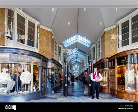 Burlington Arcade Piccadilly London Uk Stock Photo Alamy