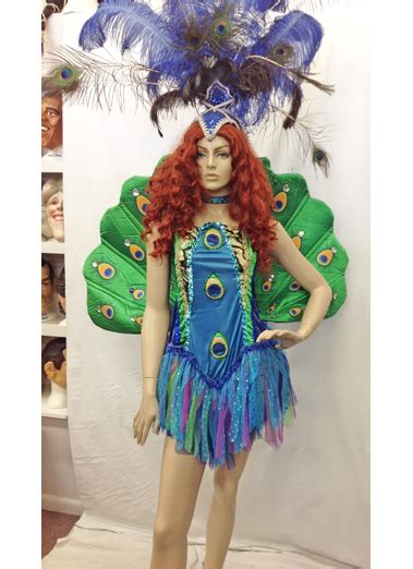 Peacock Showgirl Costume Wonderland