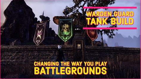 Eso New Warden Build Pvp Guard Tank Youtube