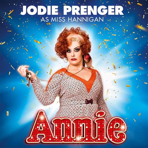 Musical Theatre News Jodie Prenger To Play Miss Hannigan In Annie At