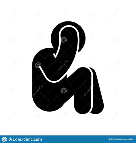 Scared Man Holding His Head Panic Sign Stock Vector Illustration Of