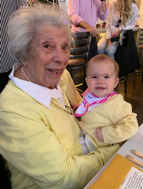 Great Grandmother Has 100th Birthday With Great Granddaughter 1