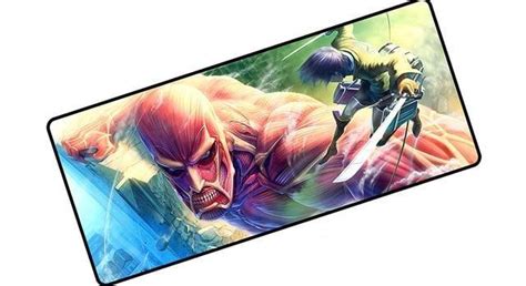 Attack On Colossal Titan Mouse Pad Anime Mousepads