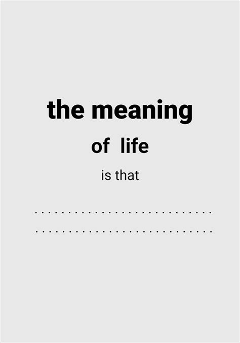 Poster The Meaning Of Life Mediamodifier