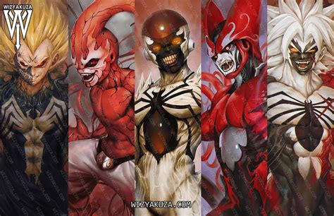 Symbiotes X Dbz By Wizyakuza Dragon Ball Super Art Dragon Ball Super