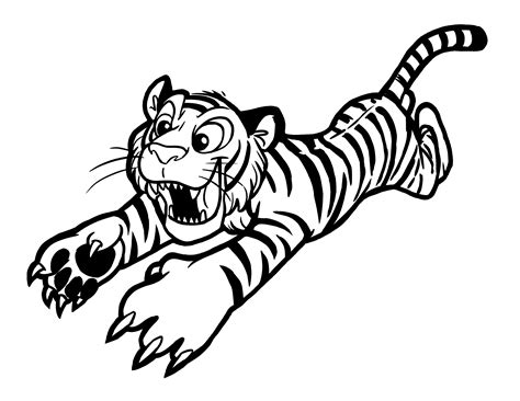 Tiger 13589 Animals Free Printable Coloring Pages