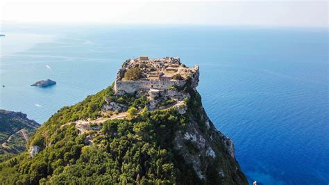 Angelokastro Castle In Corfu Greece Greeka