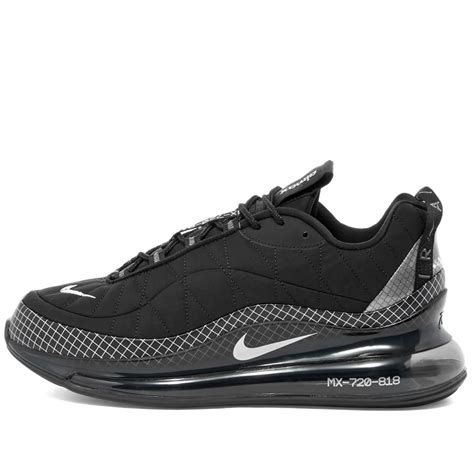 Nike Air Max 720 818 Black Silver And Anthracite End Us