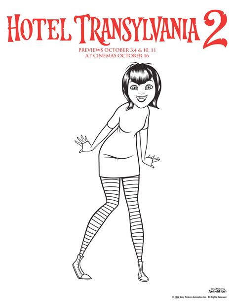 Hotel Transylvania Coloring Pages Coloring Home