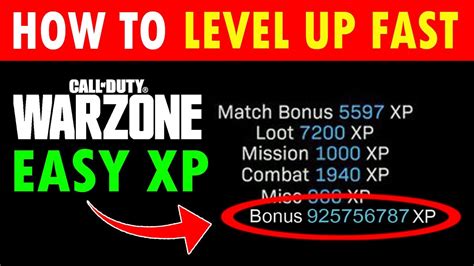 New How To Level Up Fast In Call Of Duty Warzone Fastest Way To Earn