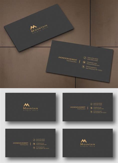 Executive Business Card Business Card Executive Business Card