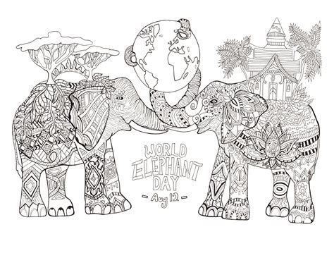 Malvorlagen erwachsene elefant 14 beautiful 40 ausmalbilder fur erwachsene elefant. Ausmalbilder Erwachsene Elefant - Malvorlagen
