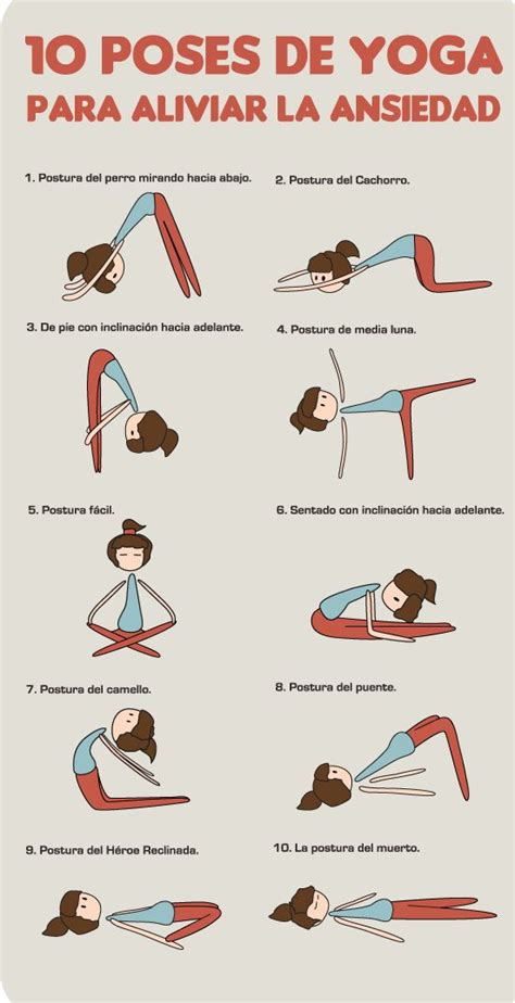 10 Posturas De Yoga Para Combatir La Ansiedad Yogateca