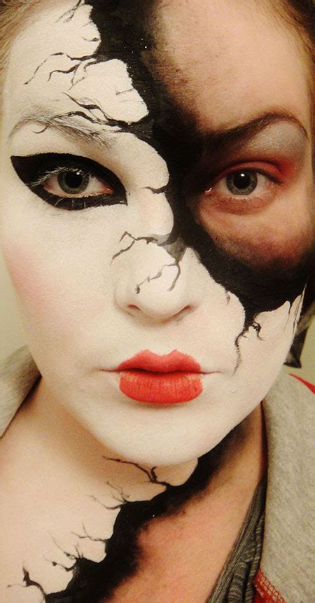 Half Face Halloween Makeup Ideas Ohh My My
