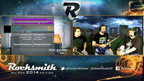 Rocksmith 2014 Spinal Tap Dlc Live From Ubisoft Studio Sf Youtube
